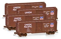 Pack 4 wagons Union Pacific - Z